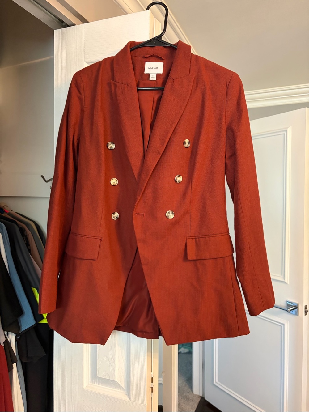 Nine West Rust Blazer